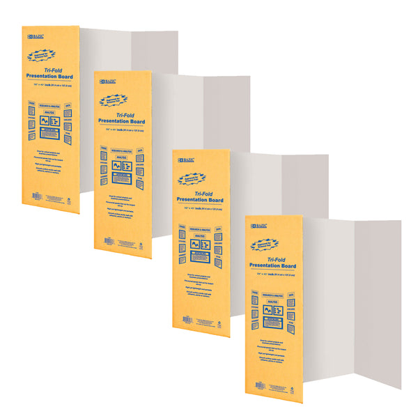 22 X 14 White Poster Board Paper (3/Pack), Pack of 1