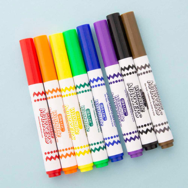 BAZIC 8 Double-Tip Washable Markers Bazic Products