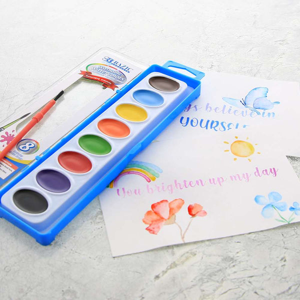 Washable Watercolors, 12 Kids Paint Sets, Crayola.com