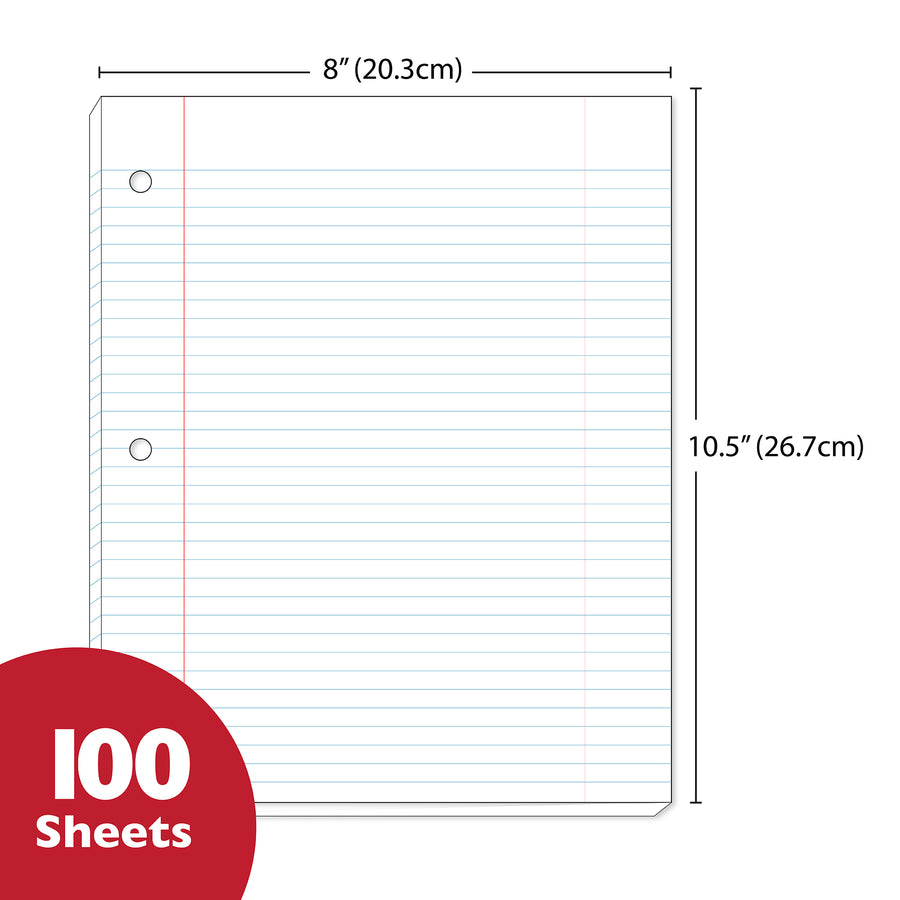 Filler Paper W/R 100 Ct.