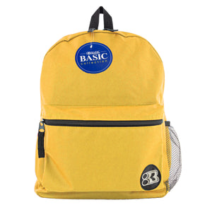 Basic 16" Mustard Basic Backpack