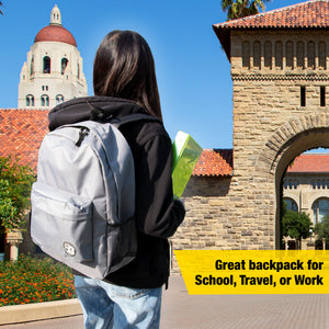 Classic 17" Backpack Navy Blue