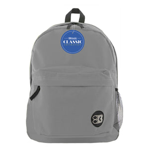 Classic 17" Backpack Gray