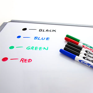 Fine Tip Assorted Color Dry-Erase Marker (4/Pack)