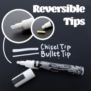 White Wet Erase Chalk Markers