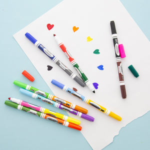 Double-Tip 8 Washable Markers