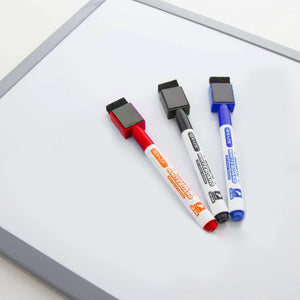 Magnetic Assorted Color Dry-Erase Markers (3/Pack)