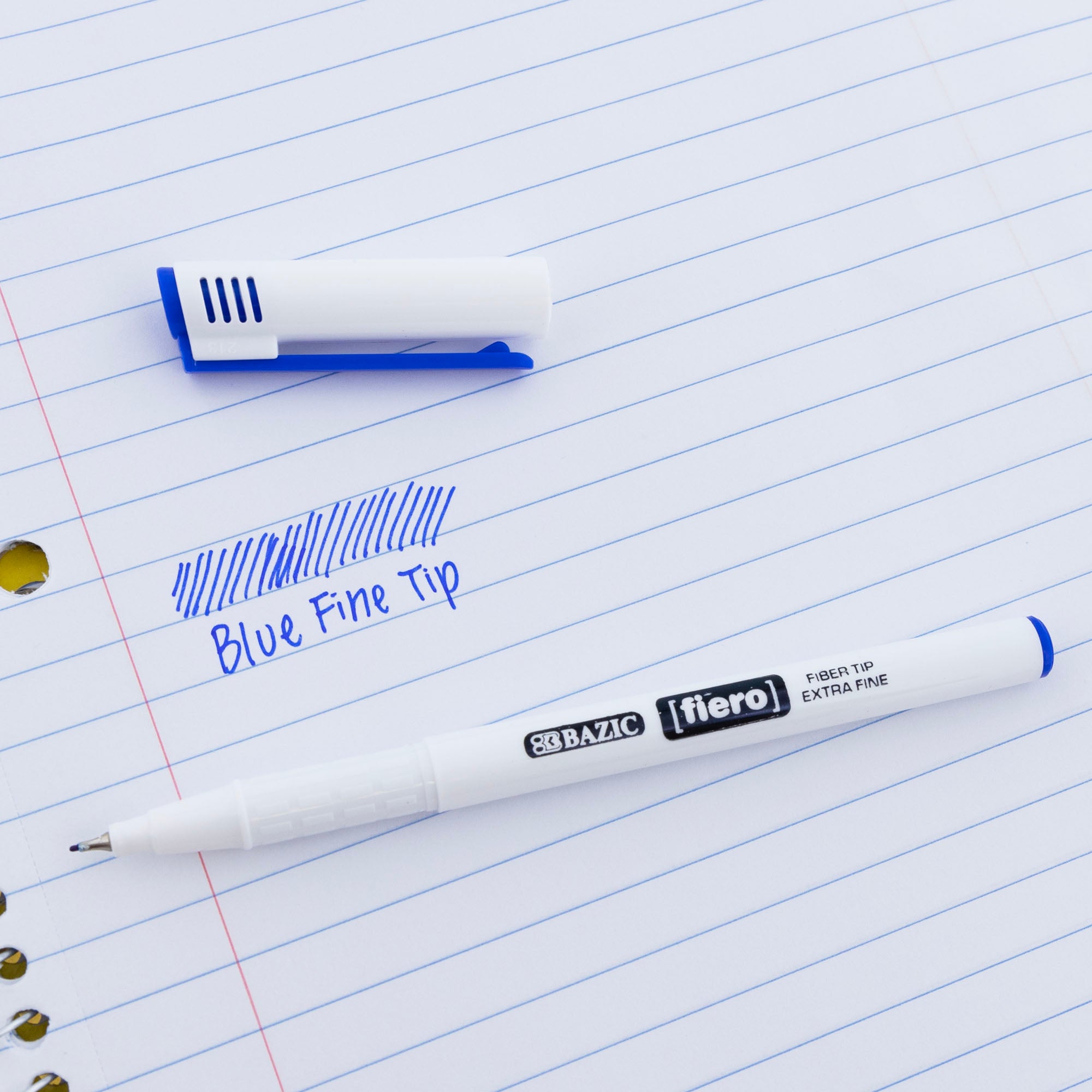 Fiero Black Fiber Tip Pen FinelinerExtra Fine Point Pens - 4 Ct1-Pack - G8 Central