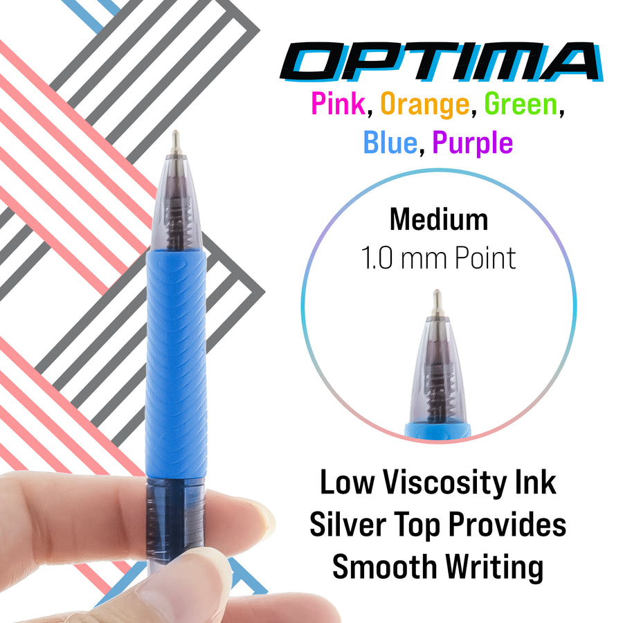 Optima 5 Color FUSE Tech Ink Retractable Pen