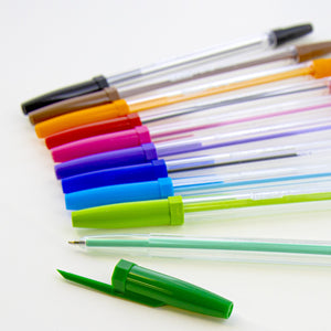 10 Pure Neon Color Stick Pen