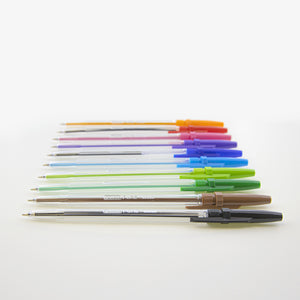 10 Pure Neon Color Stick Pen