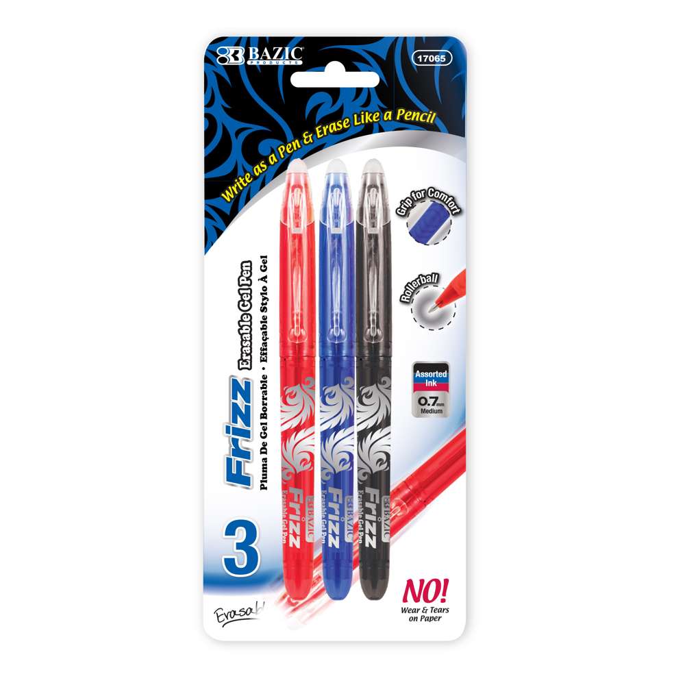 12pcs Mixed Color Gel Pen, Basics Portable Gel Rollerball Pen For