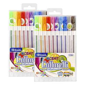 Collorelli Gel Pen 10 Scented Glitter Color