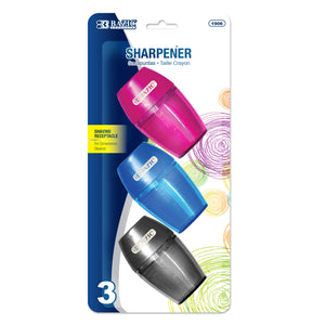 Single Blade Sharpener w/ Receptacle (3/pack)