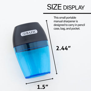 Single Blade Side Hole Sharpener w/ Receptacle