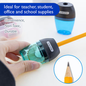 Single Blade Side Hole Sharpener w/ Receptacle