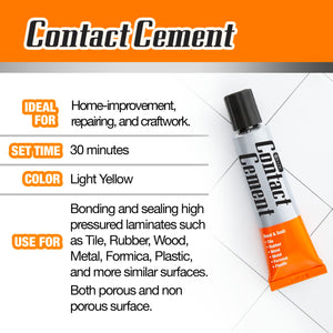 Contact Cement Adhesive 1 FL OZ (30 mL)