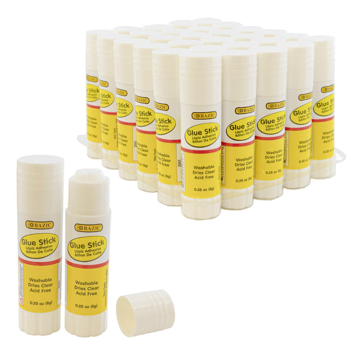 Glue Stick All Purpose 0.28 Oz (8g)(30/Pack)