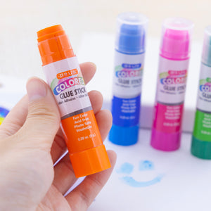 Glue Stick Washable 4 Colored 0.28 oz (8g)