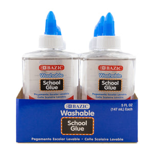 Clear Washable School Glue 5 FL OZ (147 mL)