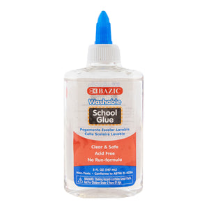 Clear Washable School Glue 5 FL OZ (147 mL)