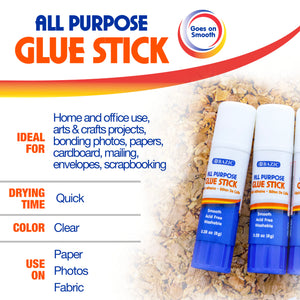 Glue Stick Premium 0.28 oz (8g)(4/Pack)