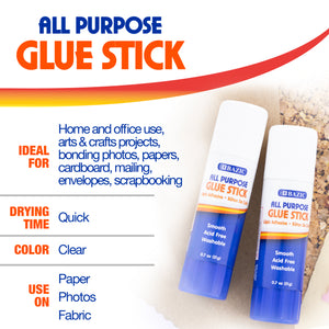 Glue Stick Premium 0.7 oz (21g)(2/Pack)