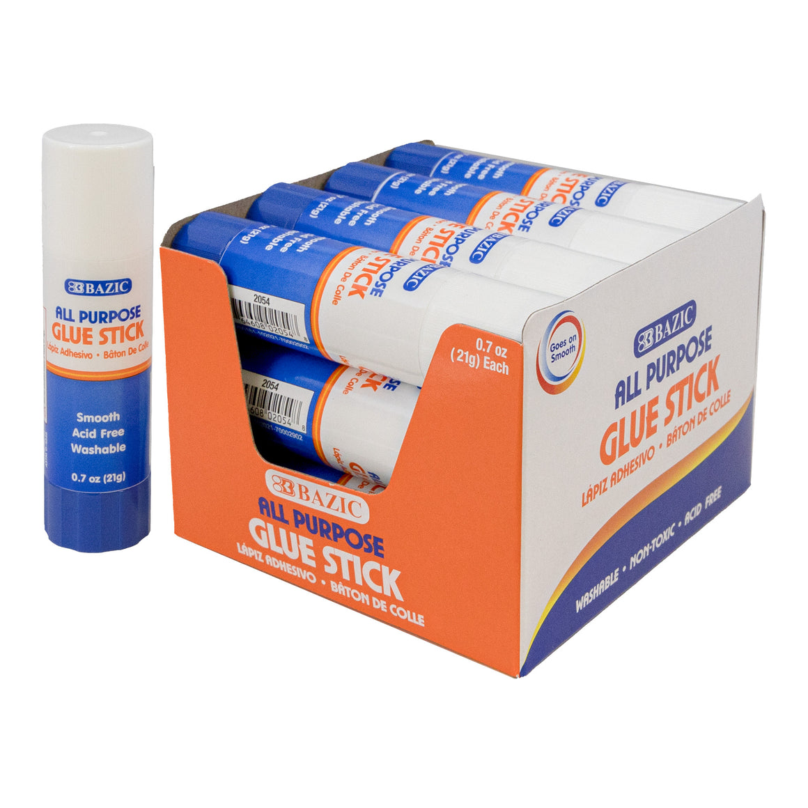 Glue Stick Premium Pack 0.7 oz (21g) (12 Sticks)