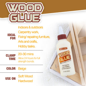 Wood Glue 4 FL OZ (118 mL) w/ PDQ Display