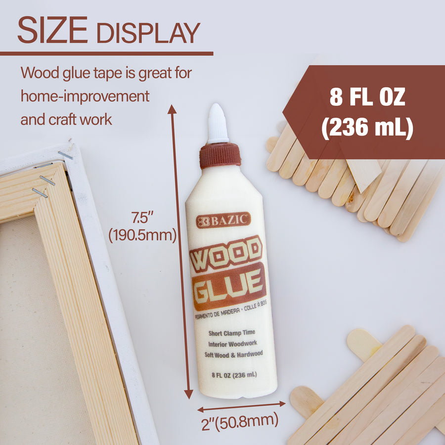 Wood Glue Jumbo 7 5/8 FL OZ (236 mL) w/ PDQ Display