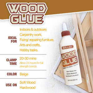 Wood Glue Jumbo 7 5/8 FL OZ (236 mL) w/ PDQ Display