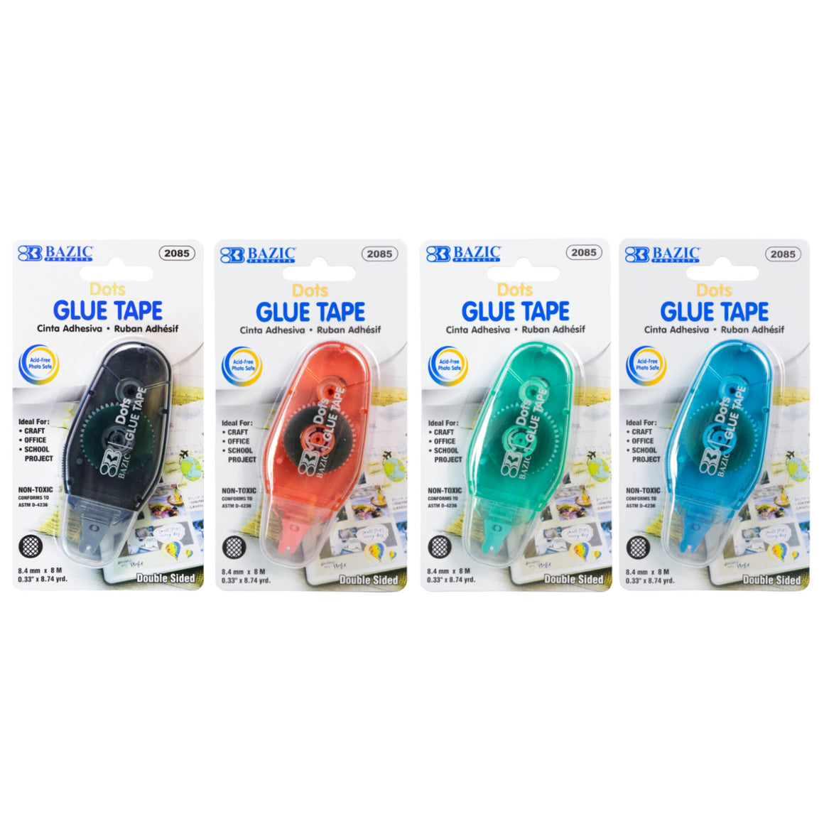Permanent Dots Glue Tape 8.4 mm x 8 m