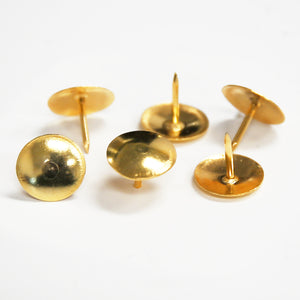 Thumb Tack Brass (Gold) (200/Pack)