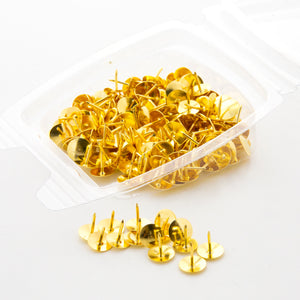 Thumb Tack Brass (Gold) (200/Pack)