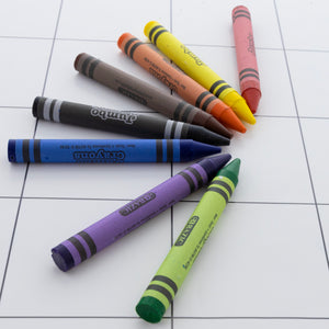 Premium Jumbo Crayons  8 Color