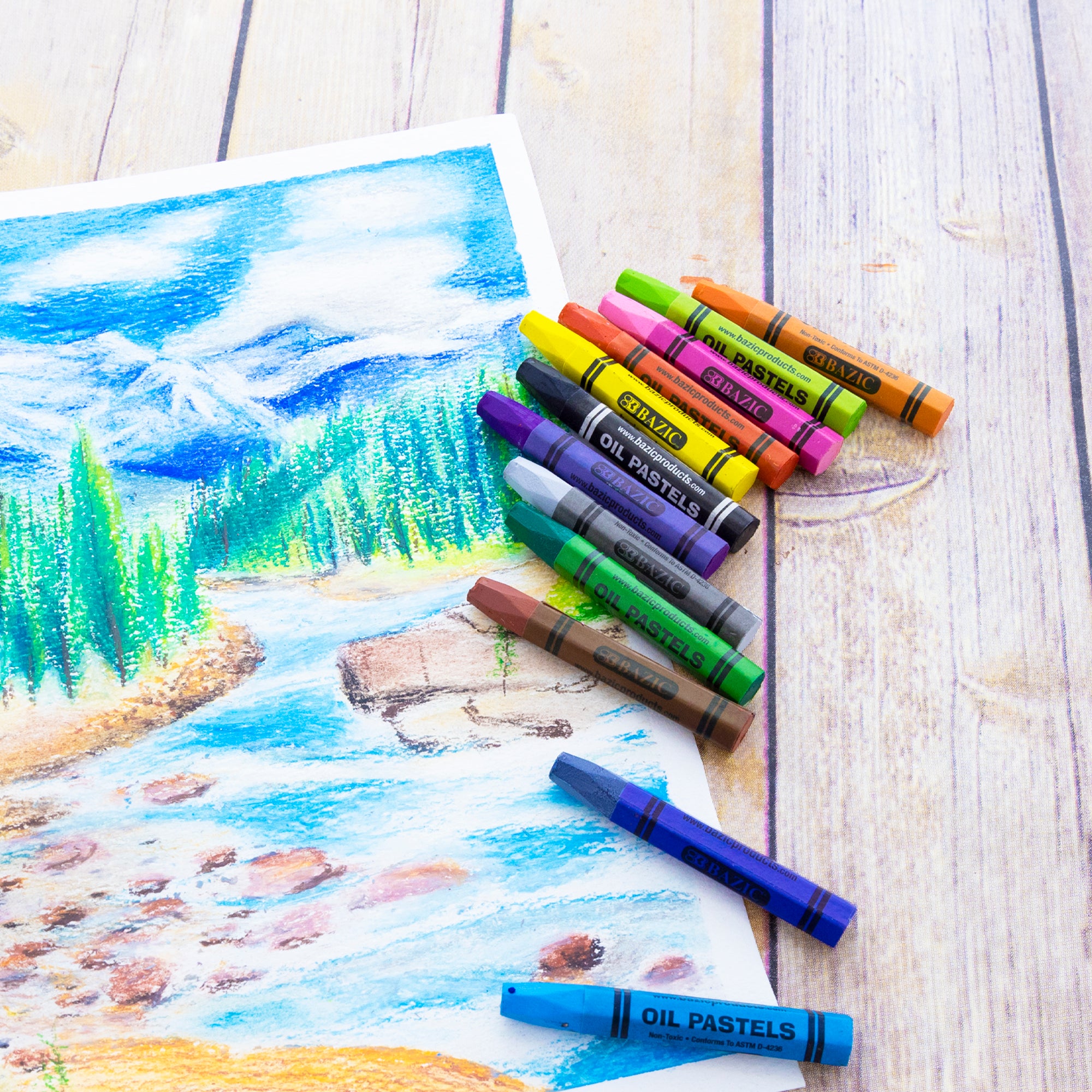 Crayons vs Oil Pastels. When it comes to colours and painting