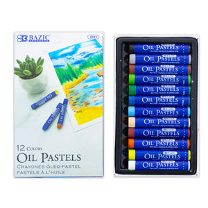 Oil Pastels 12 Colors