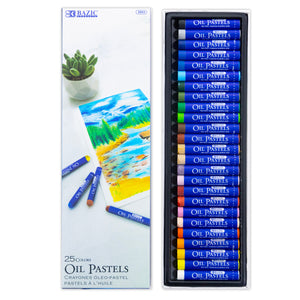 Oil Pastels 25 Colors