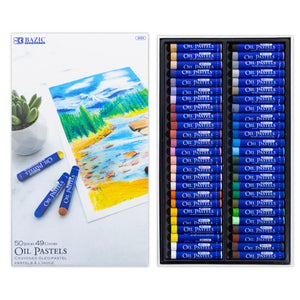 Oil Pastels 50 Colors