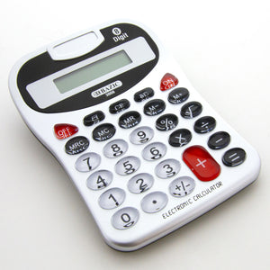 Desktop Calculator 8-Digit Silver w/ Tone