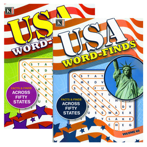 KAPPA USA Word Finds Puzzle Book