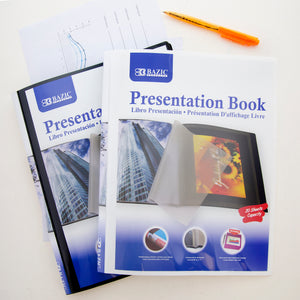 Presentation Book 10-Pockets