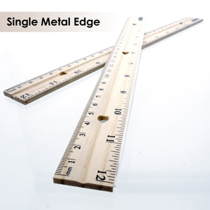 Wooden Ruler 12" (30cm)