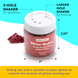 Glitter Shaker 56.6g / 2 Oz. Primary Color