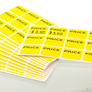 Price Mark Label Yellow (180/Pack)