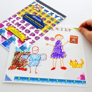 Alphabet Sticker Book