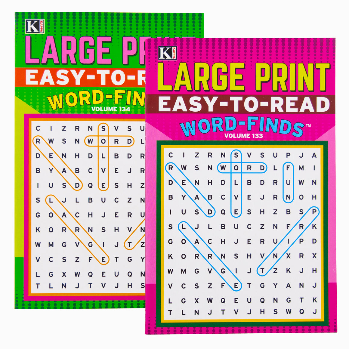 KAPPA Easy To Read Word Finds - Digest Size