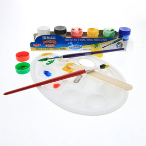 Mixing Palette Paint Mixing Tray w/ Thumb Hole Oval (10)