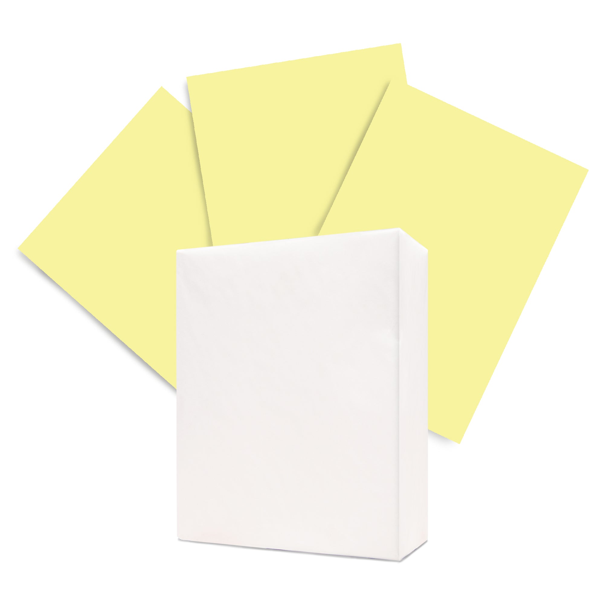 The Business Form Supplies Shop 8-1/2 x 11 Pre-Collated 20#Colored Paper, 1670 White / Canary / Pink Sets (Carton of 5010 Sheets)
