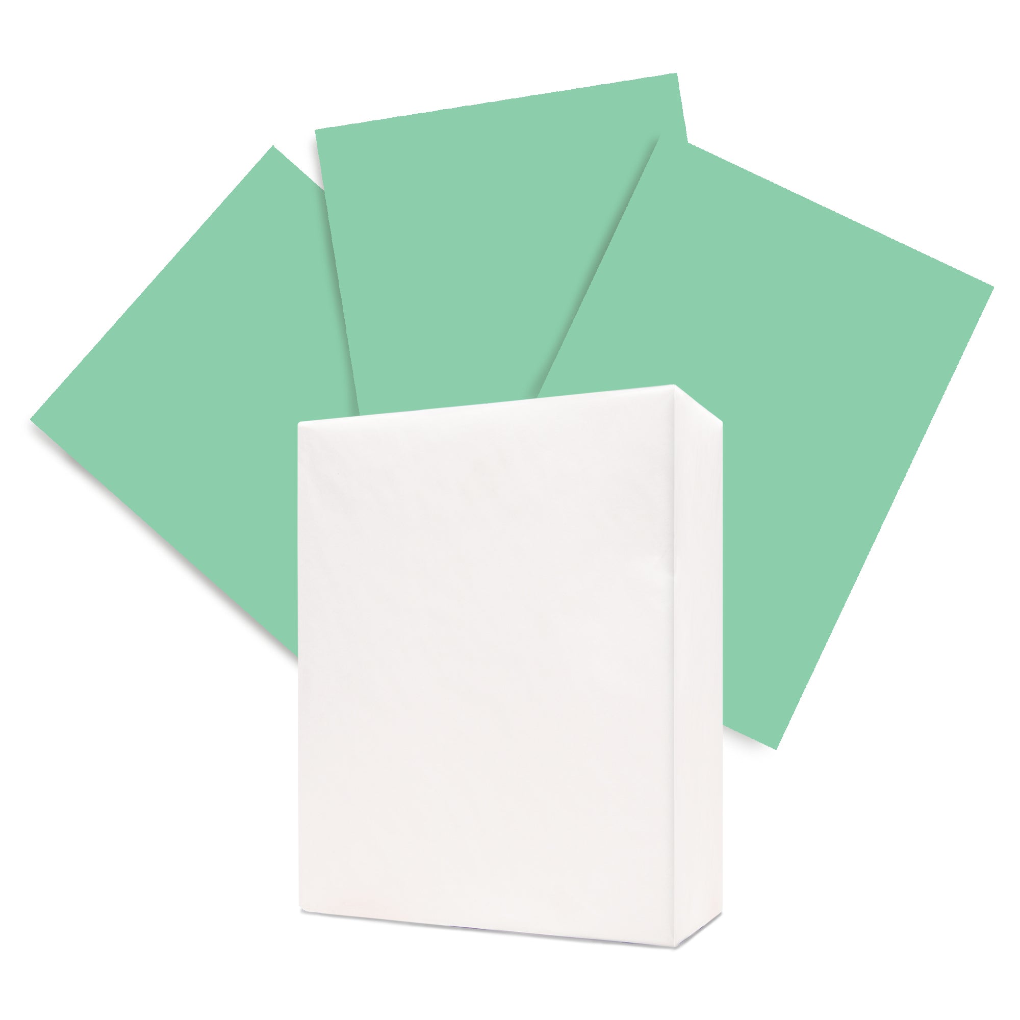 MECCANIXITY 25 Sheets Colored Copy Paper 8 1/2 Inch Printer Paper  22lb/80gsm Emerald Green for Office Printing, Document Copying,  Invitations, Forms